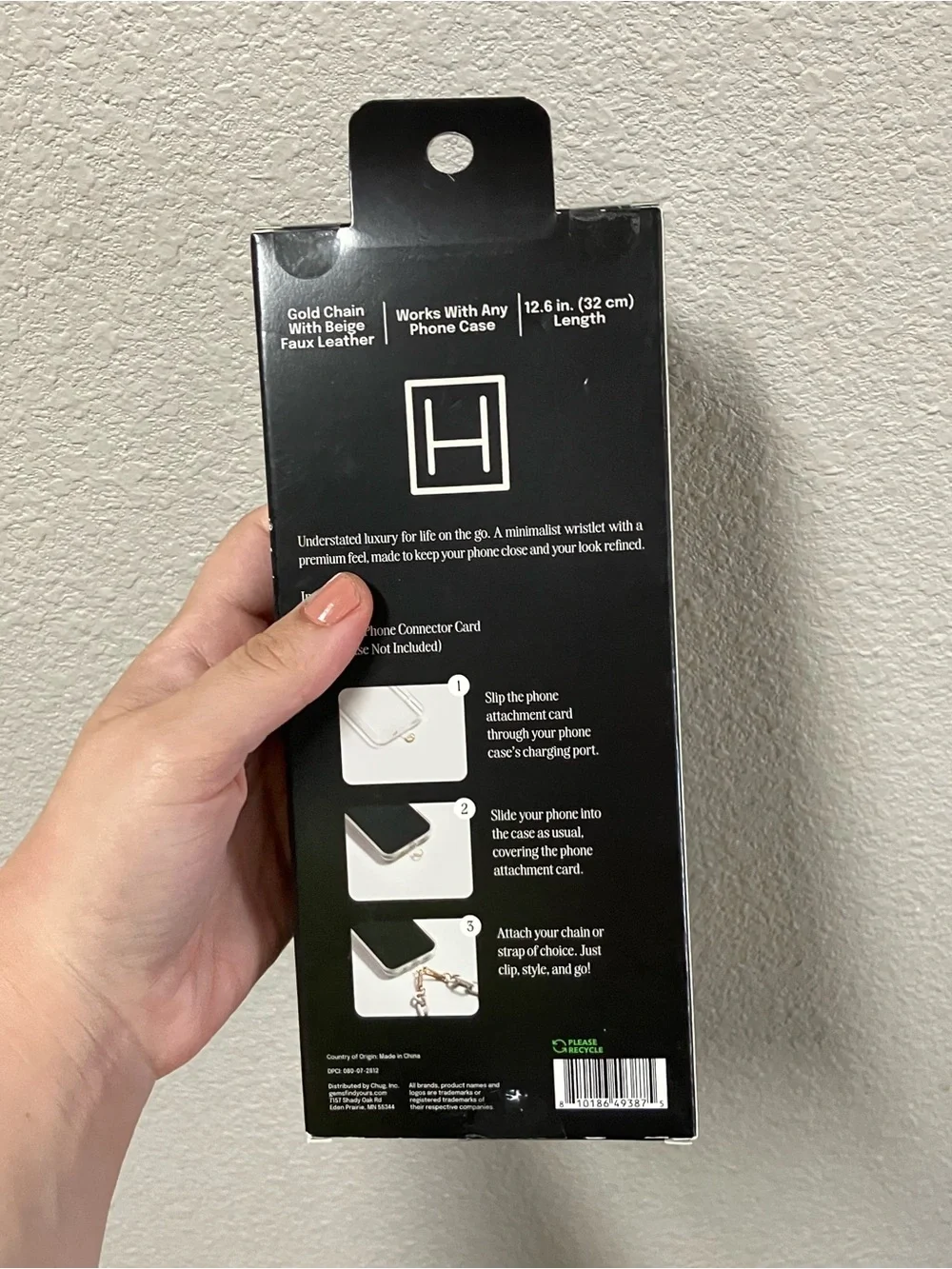 NWT Hello Lux Phone Wristlet